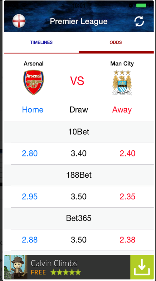 LIVE SCORE - PREMIER LEAGUE screenshot 11